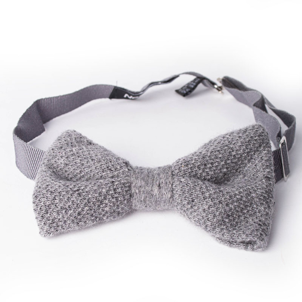 Network Tie Men Dark Gray